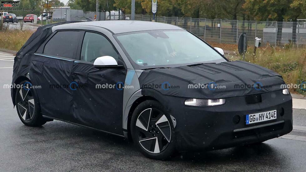 Hyundai Ioniq 5 Facelift auf neuen Erlkönigbildern