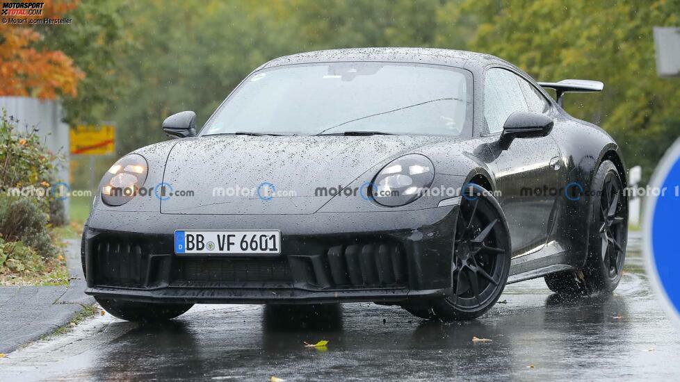 Porsche 911 GTS Facelift (2024) neue Erlkönigbilder