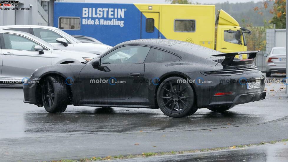 Porsche 911 GTS Facelift (2024) neue Erlkönigbilder