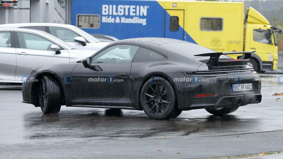 Porsche 911 GTS Facelift (2024) neue Erlkönigbilder