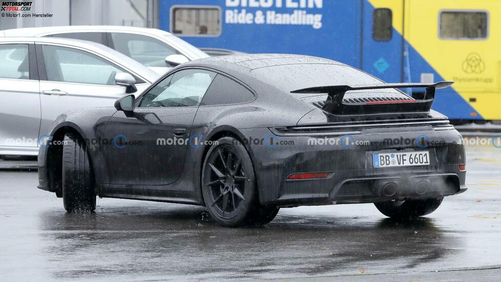 Porsche 911 GTS Facelift (2024) neue Erlkönigbilder