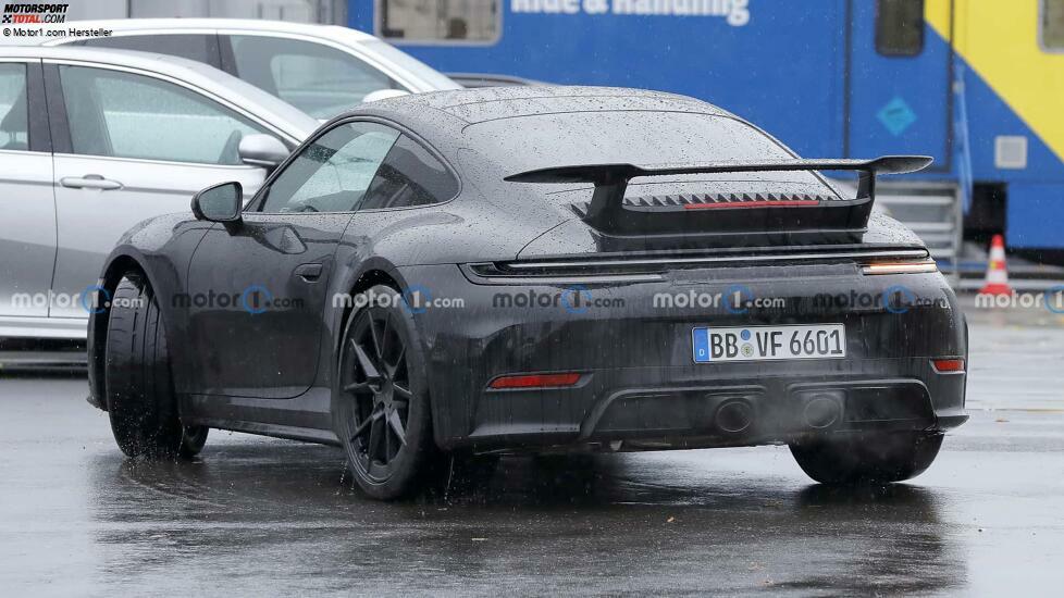 Porsche 911 GTS Facelift (2024) neue Erlkönigbilder