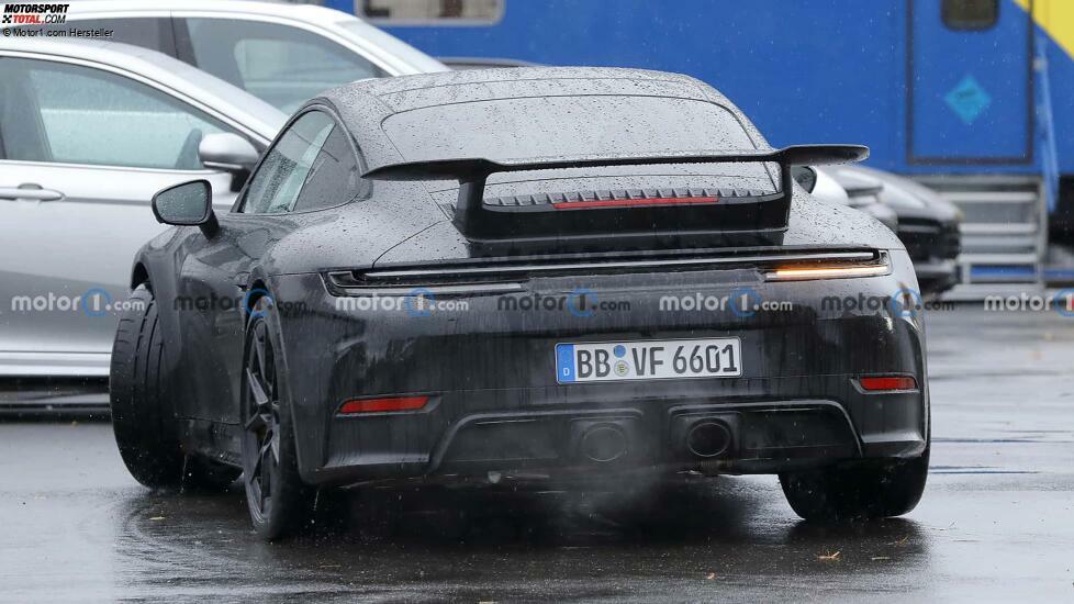 Porsche 911 GTS Facelift (2024) neue Erlkönigbilder