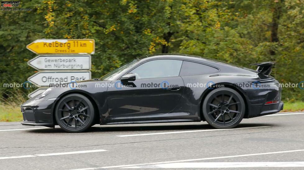 Porsche 911 GTS Facelift (2024) neue Erlkönigbilder