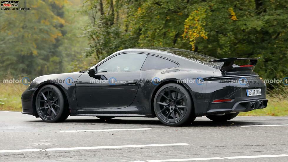 Porsche 911 GTS Facelift (2024) neue Erlkönigbilder