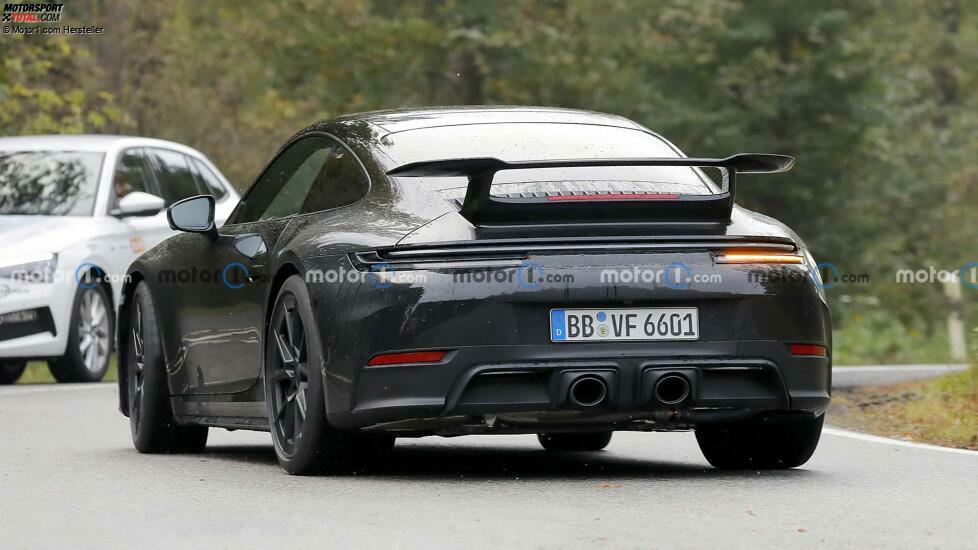 Porsche 911 GTS Facelift (2024) neue Erlkönigbilder