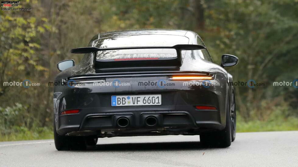Porsche 911 GTS Facelift (2024) neue Erlkönigbilder