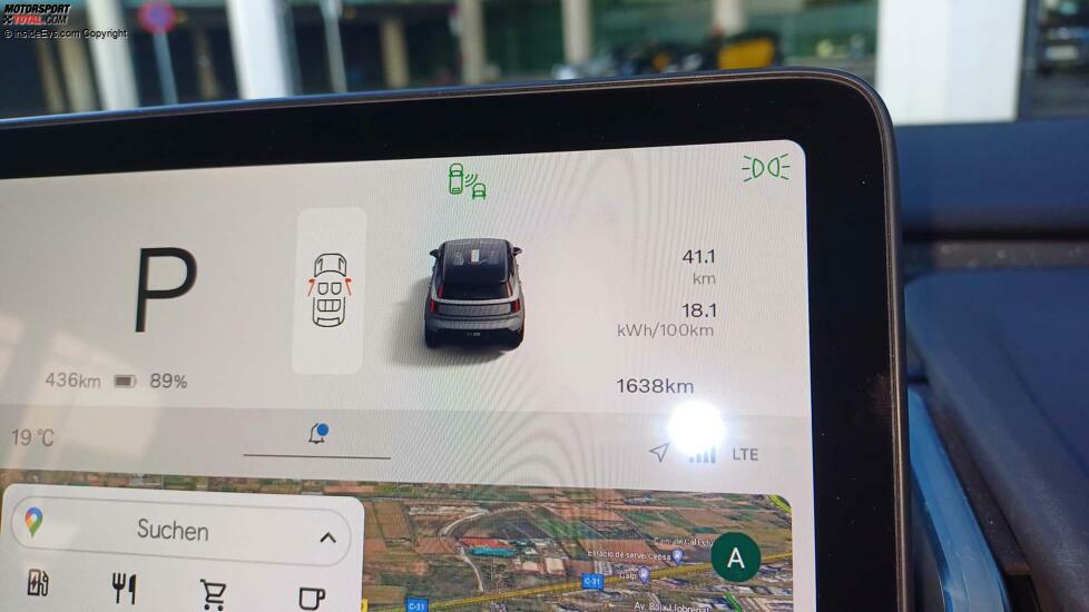 Volvo EX30: Bei der abschließenden, 41 km langen Testfahrt mit der 200-kW-Version brauchten wir rund 18 kWh/100 km