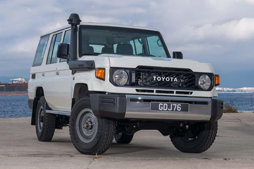 Dieser Toyota Land Cruiser der 70er Serie sieht zwar klassisch aus, ist aber das neueste SUV, das für Organisationen wie die UN entwickelt wurde