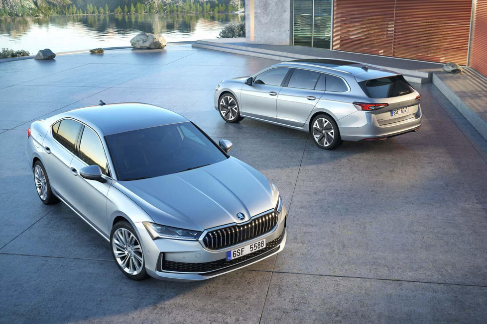 Skoda hat die vierte Generation des Superb als Limousine und Kombi mit Benzin, Diesel und Plug-in-Hybrid vorgestellt: Alle Infos und Details