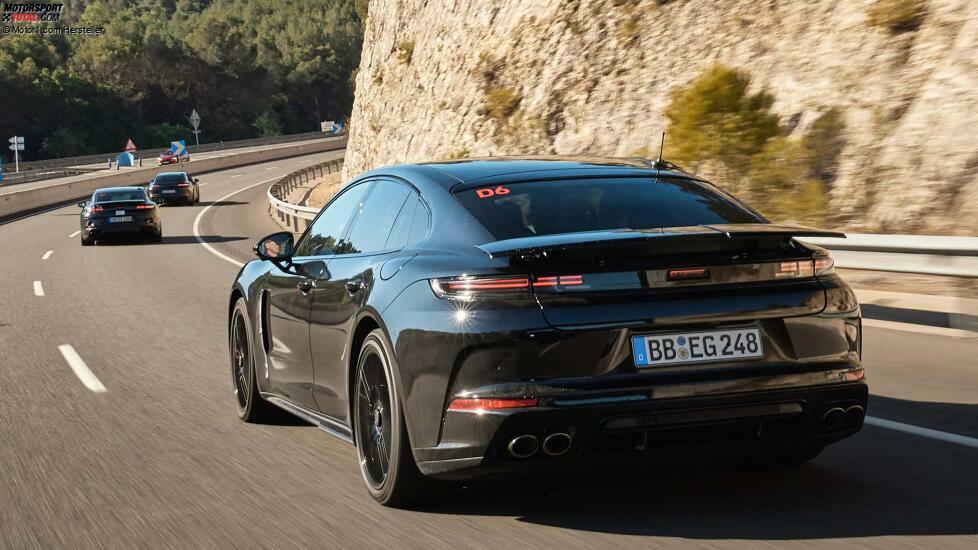 Porsche Panamera (2024) auf Erprobungsfahrt