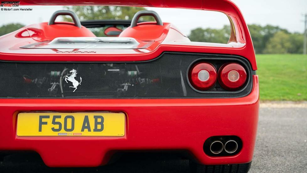 Ferrari F50 von Rod Stewart steht zum Verkauf