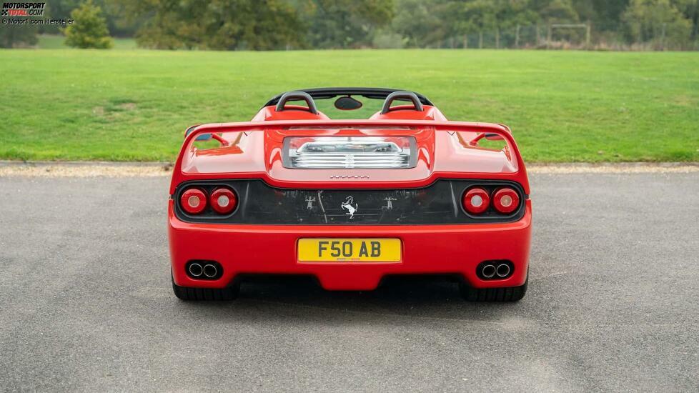 Ferrari F50 von Rod Stewart steht zum Verkauf