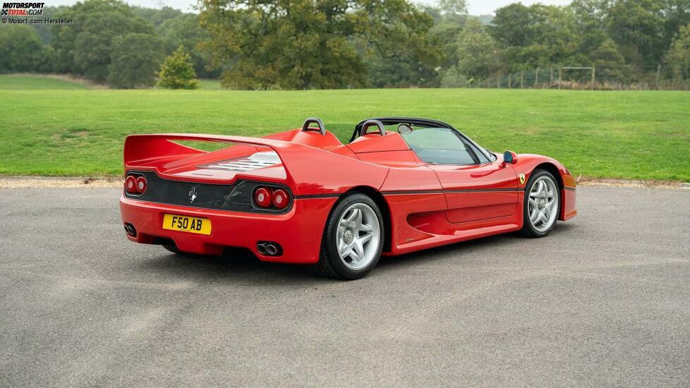 Ferrari F50 von Rod Stewart steht zum Verkauf
