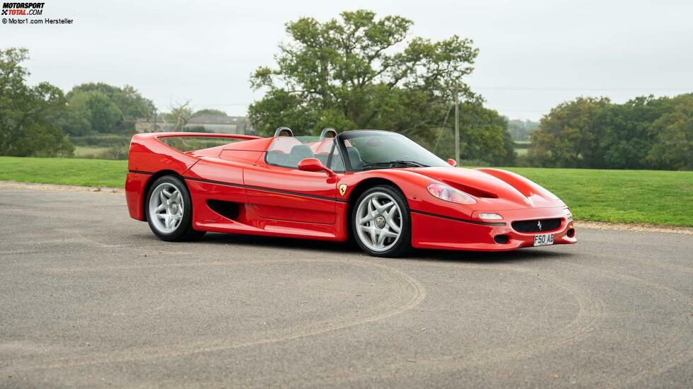 Ferrari F50 von Rod Stewart steht zum Verkauf
