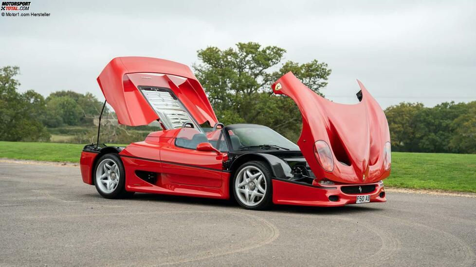 Ferrari F50 von Rod Stewart steht zum Verkauf