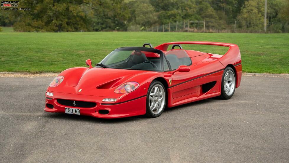 Ferrari F50 von Rod Stewart steht zum Verkauf