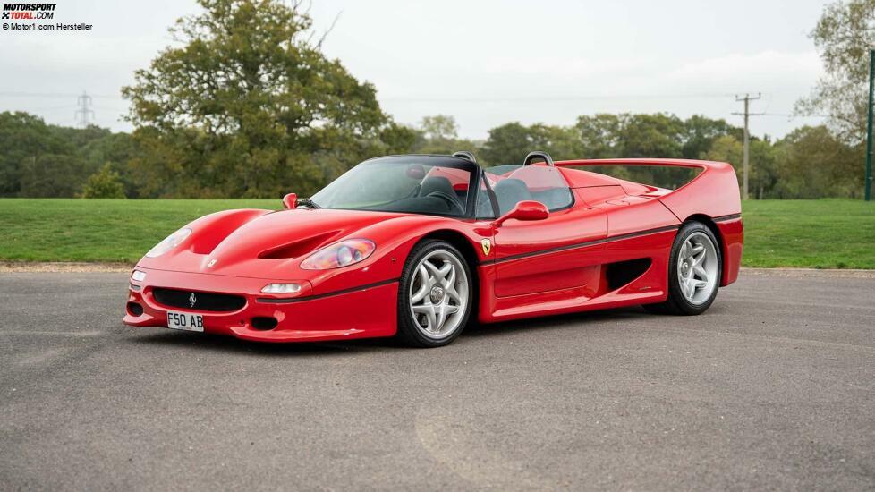 Ferrari F50 von Rod Stewart steht zum Verkauf