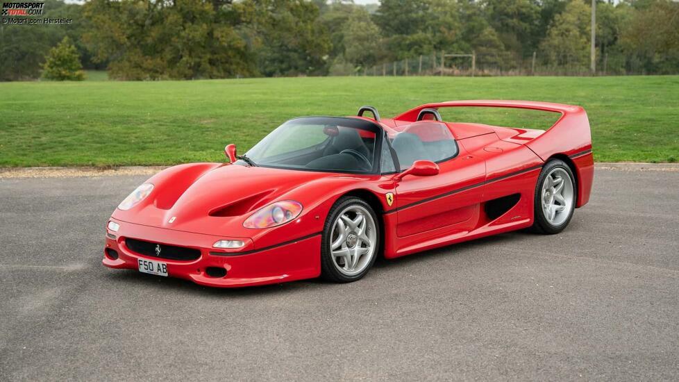 Ferrari F50 von Rod Stewart steht zum Verkauf