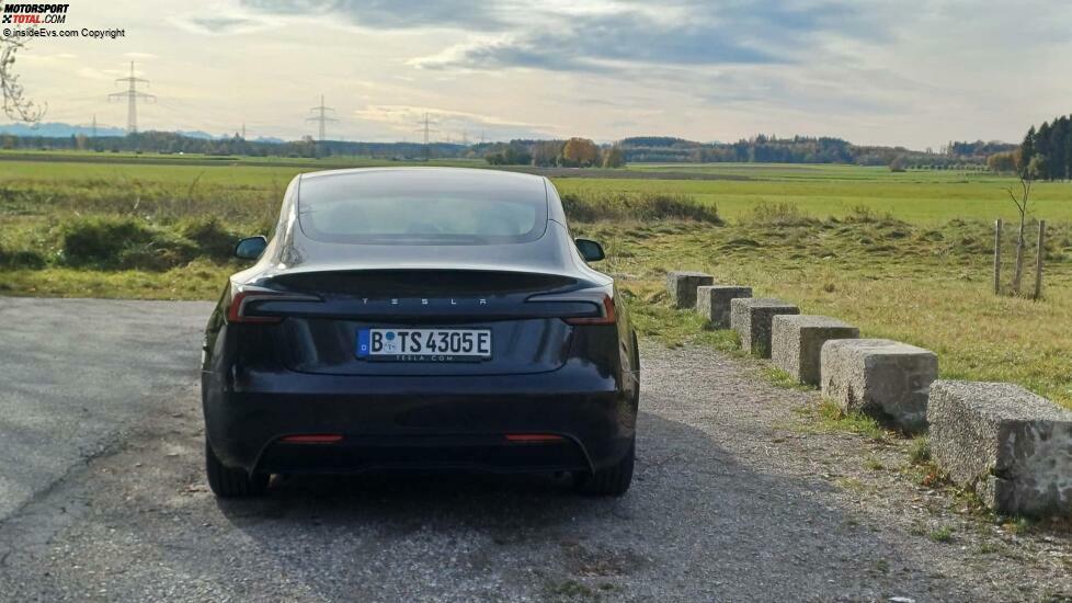 Tesla Model 3 Highland: Das Exterieur