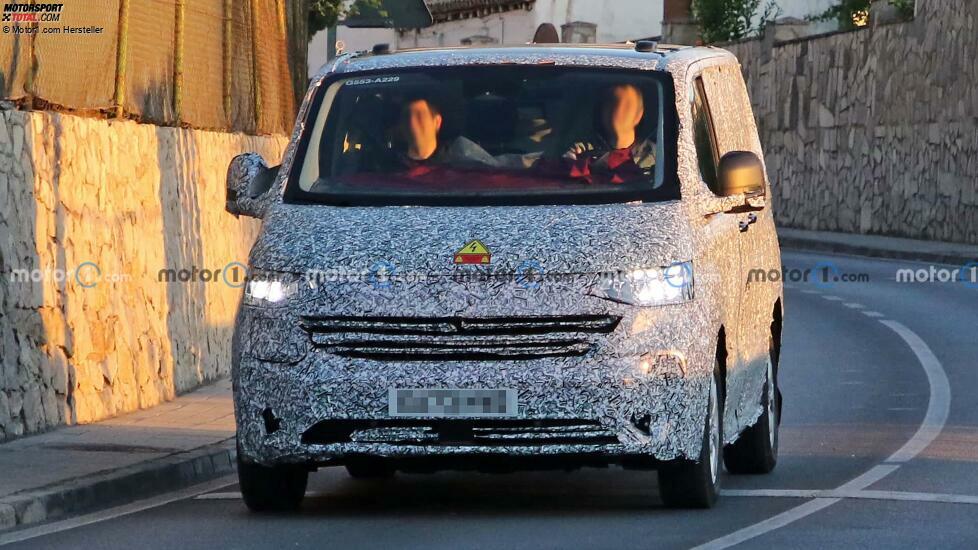 VW Transporter (2024) als Erlkönig