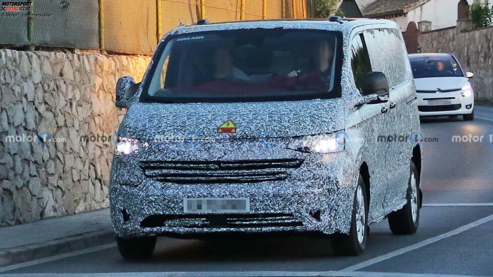 VW Transporter (2024) als Erlkönig