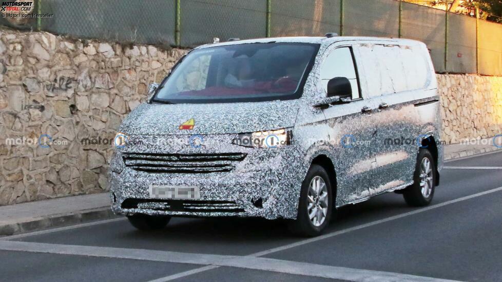 VW Transporter (2024) als Erlkönig