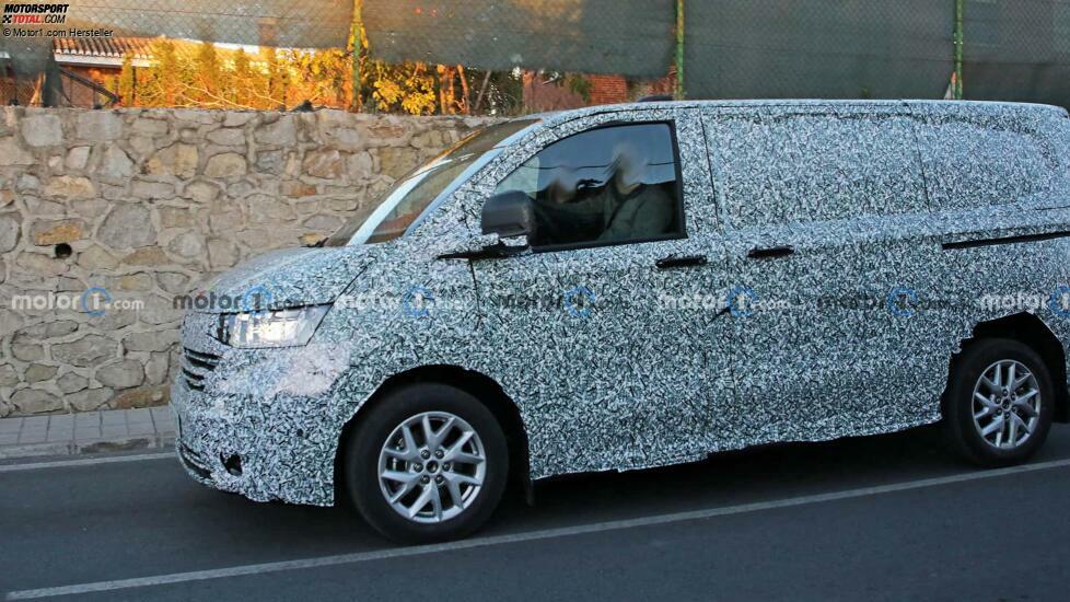 VW Transporter (2024) als Erlkönig