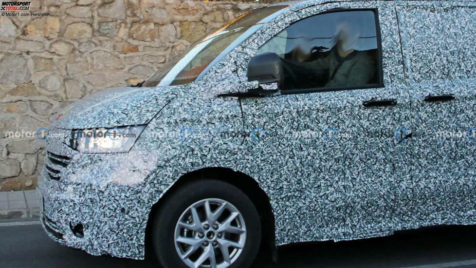VW Transporter (2024) als Erlkönig