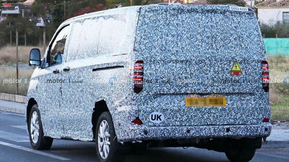 VW Transporter (2024) als Erlkönig