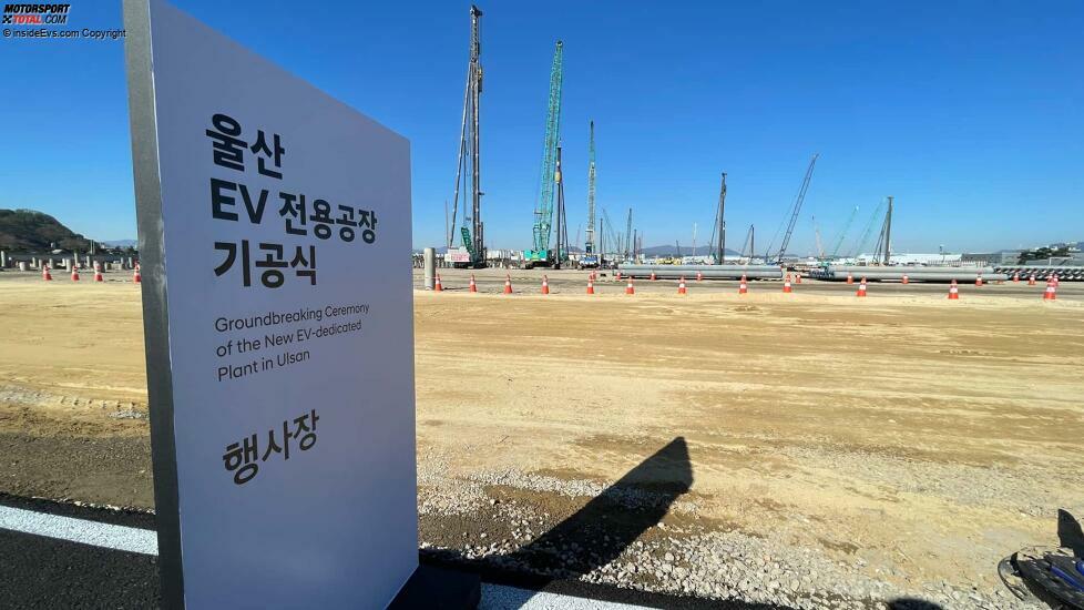 Werkszeremonie Hyundai EV Ulsan