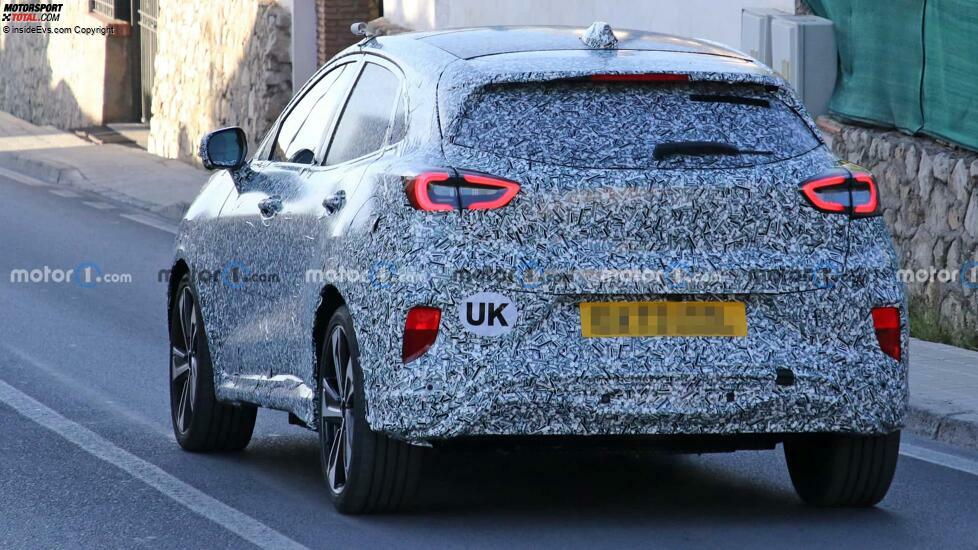 Ford Puma EV Erlkönigbilder November 2023