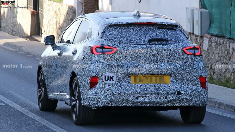 Ford Puma EV Erlkönigbilder November 2023