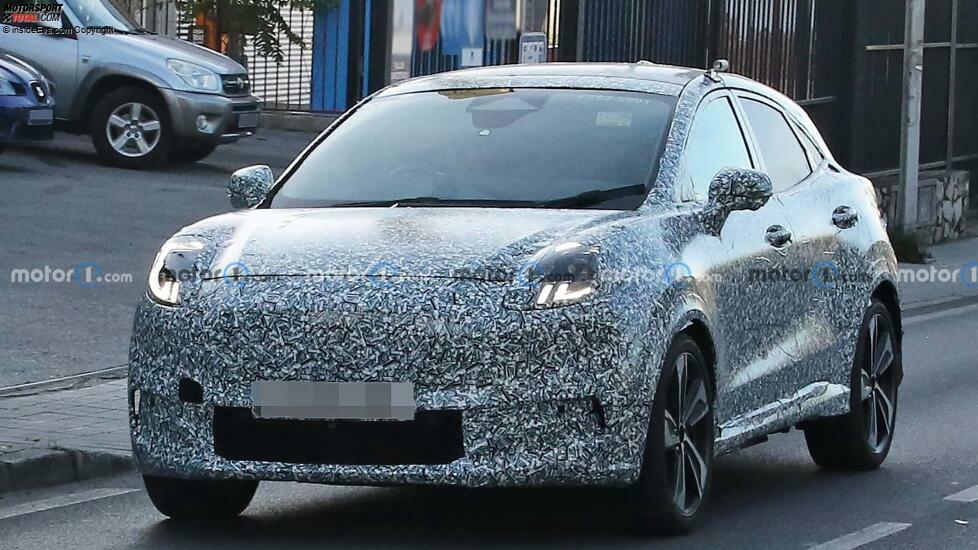 Ford Puma EV Erlkönigbilder November 2023