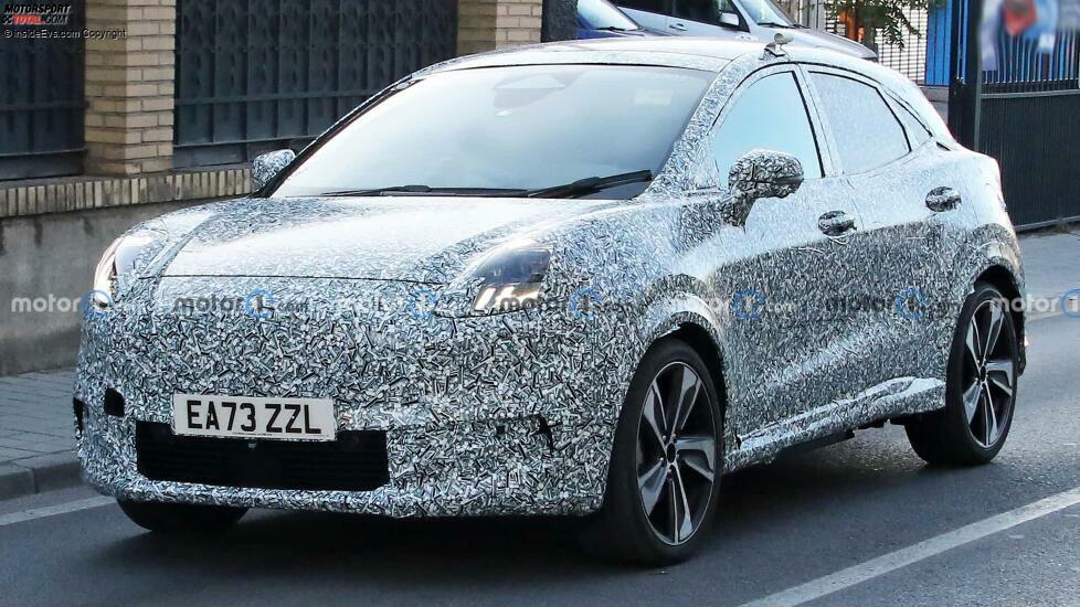 Ford Puma EV Erlkönigbilder November 2023