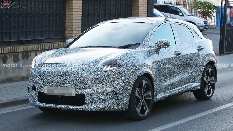 Ford Puma EV Erlkönigbilder November 2023