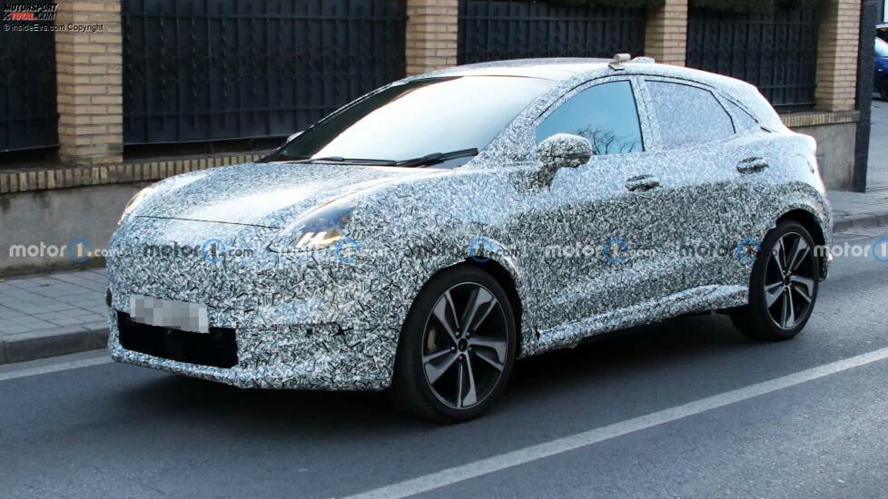 Ford Puma EV Erlkönigbilder November 2023