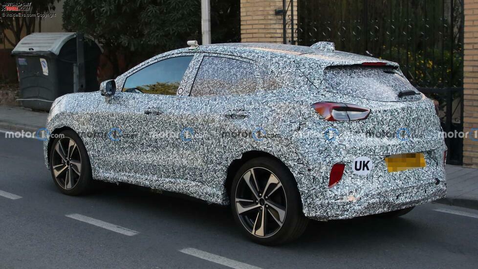Ford Puma EV Erlkönigbilder November 2023
