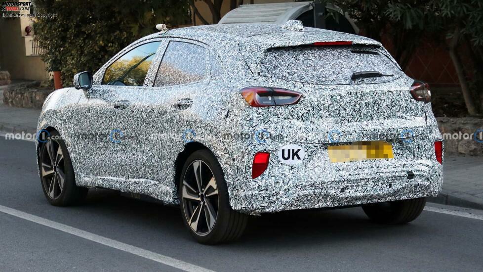 Ford Puma EV Erlkönigbilder November 2023