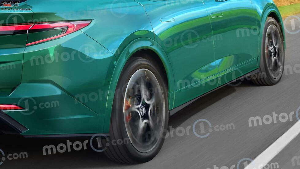 Alfa Romeo Giulia (2025) als Rendering von Motor1.com