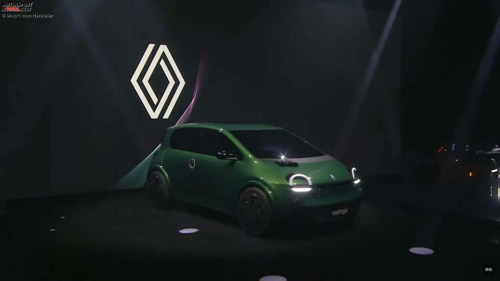 Renault-Chef Luca de Meo stellt den kommenden Twingo (2025) vor