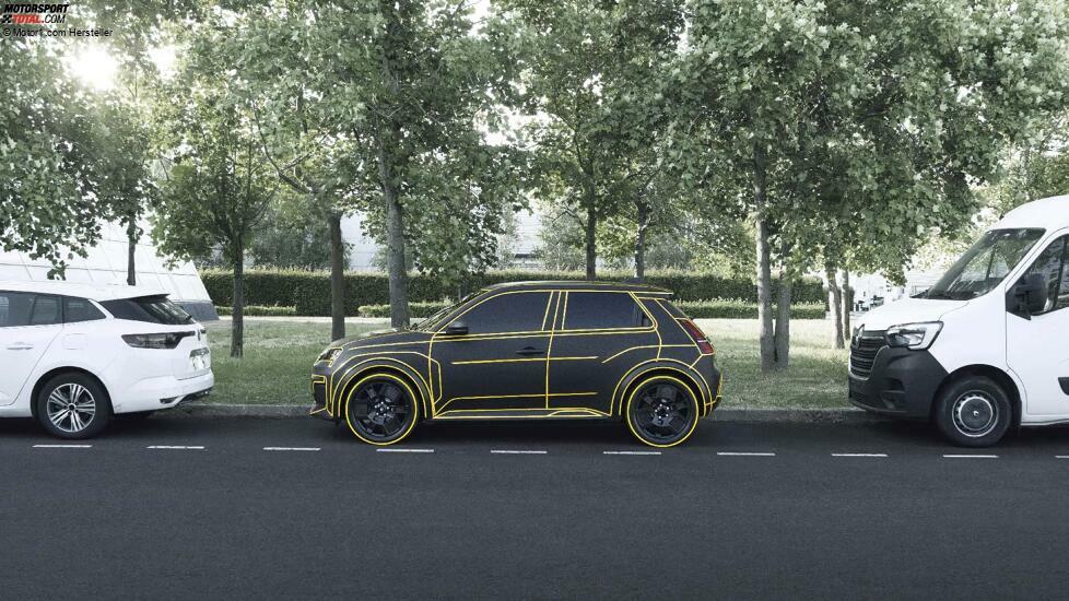 Renault 5 (2024) Prototypen auf Werksbildern