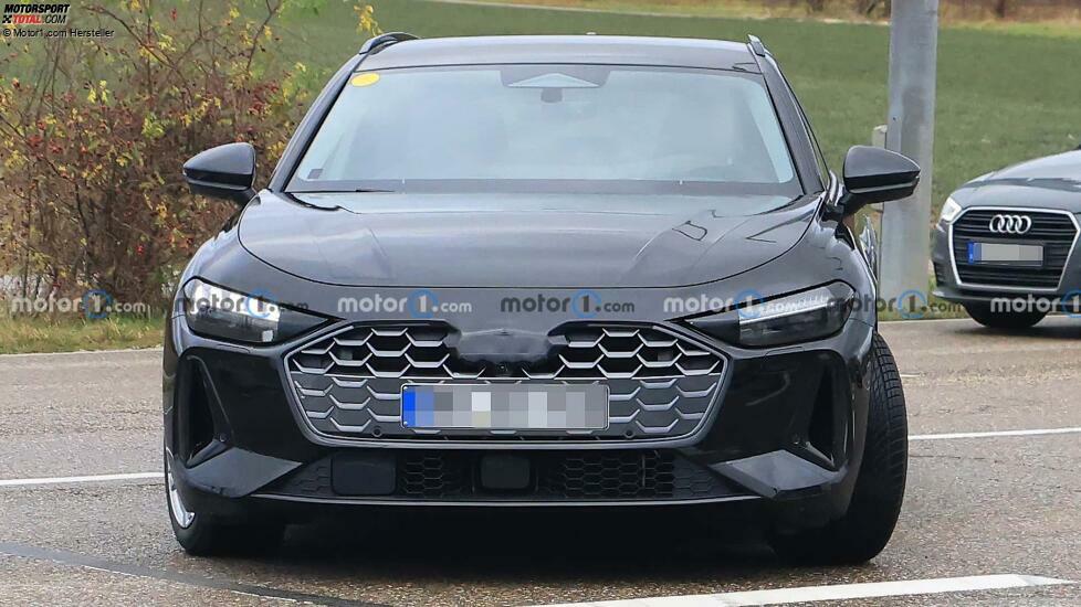 Audi A5 Avant (2024) mit weniger Tarnung