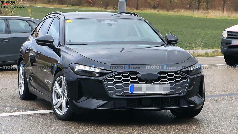 Audi A5 Avant (2024) mit weniger Tarnung
