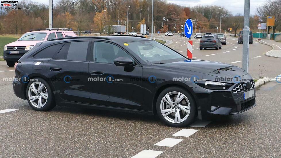 Audi A5 Avant (2024) mit weniger Tarnung