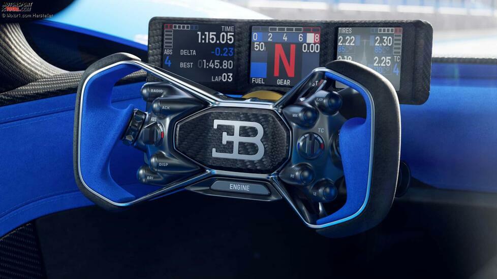 Bugatti Bolide Innenausstattung