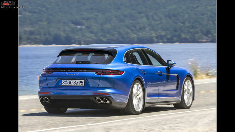 Dieser HIntern kann sich wahrlich sehen lassen. Nach der 2012er-Sport-Turismo-Studie erhielt Porsche so viel positives Feedback, dass man sich für eine Serienfertigung entschied