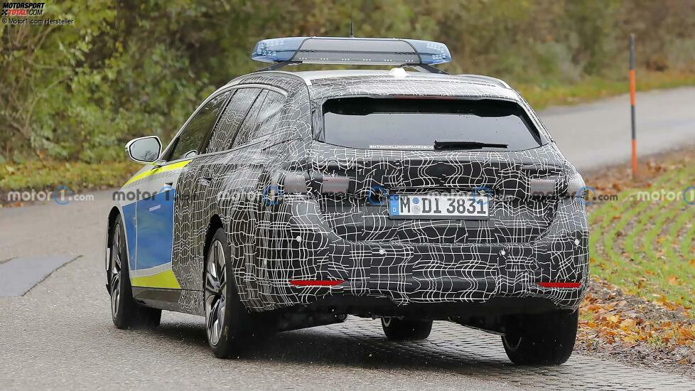 BMW 5er Touring (2024) Erlkönig als Polizeifahrzeug