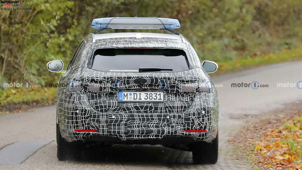 BMW 5er Touring (2024) Erlkönig als Polizeifahrzeug