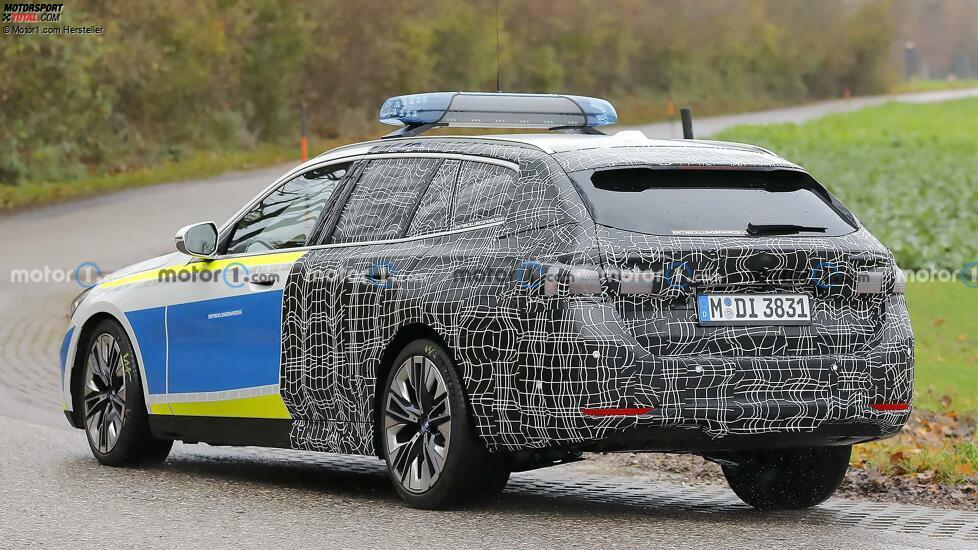 BMW 5er Touring (2024) Erlkönig als Polizeifahrzeug